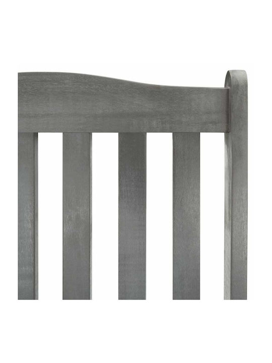 Rocking Armchair Grey / Black 57x100x117cm