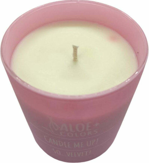 Aloe Colors Αρωματικό Κερί Σόγιας So Velvet σε Βάζο με Άρωμα Πούδρα 220gr