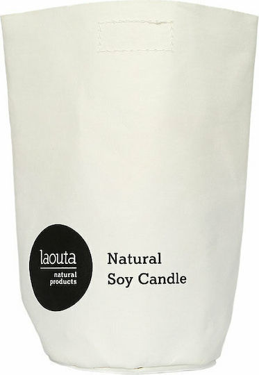 Laouta Natural Products Αρωματικό Κερί Σόγιας σε Βάζο με Άρωμα Ρετσίνι 200gr