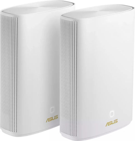Asus ZenWiFi AX Hybrid (XP4) WiFi Mesh Network Access Point Wi‑Fi 6 Dual Band (2.4 & 5GHz) σε Διπλό Kit