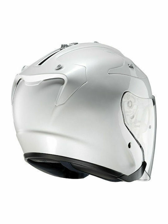 HJC FG-JET Metal Jet Pearl White Ryan HJC FG-JET Metal Jet Pearl White Ryan