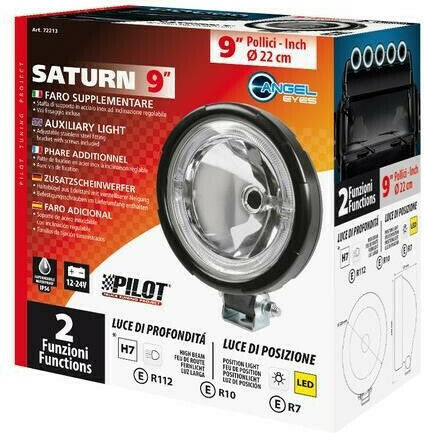 Lampa Saturn Rundς Wasserdicht Scheinwerfer Auto LED 12 / 24V 22cm 1Stück
