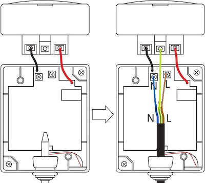 Polux Single Power Socket Wi-Fi Connected White