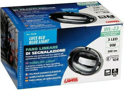 Lampa WL-23 Roundς Headlights Car LED Universal 10 - 48V 9W 10cm 1pcs 72278