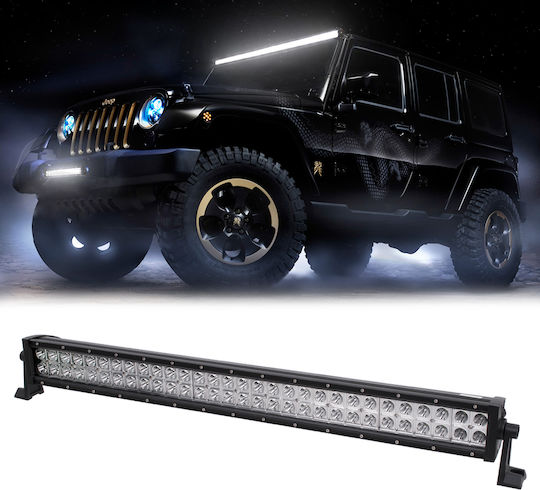 GloboStar PRO Series Waterproof Headlights Car in Bar Shape LED Universal 10 - 30V 180W 83cm with White Lighting 1pcs