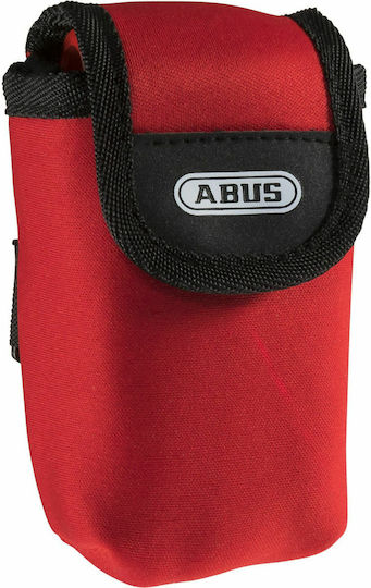 Abus Detecto 7000 RS1 Motorcycle Disc Brake Lock with Alarm in Red 237000RS1
