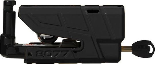 Abus Granit Detecto X Plus 8077 Motorcycle Disc Brake Lock with Alarm & 13mm Pin in Black GL0523