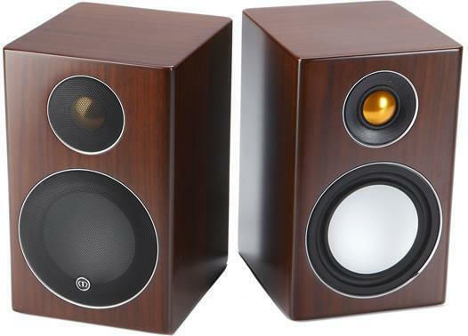 Monitor Audio Radius 90 Ζεύγος Ηχείων Hi-Fi Βιβλιοθήκης 75W 2 Δρόμων Π12.5xΒ14xΥ19.8εκ. Καρυδιά