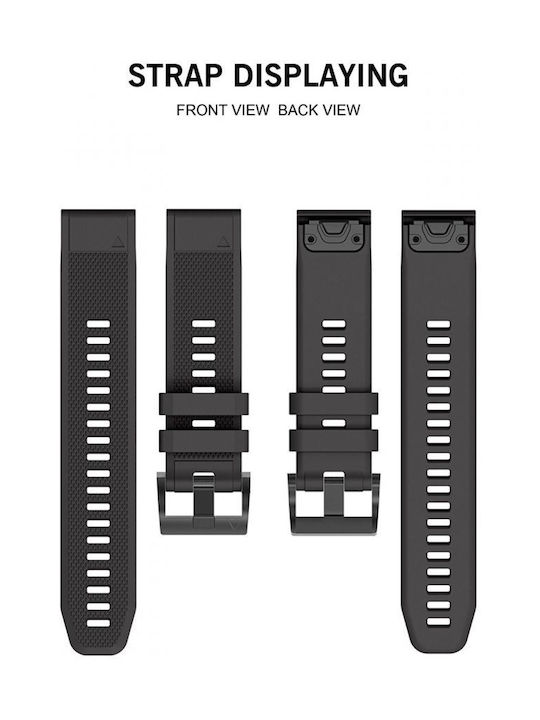 Armband Silikon Army Green (Fenix 3 / 5X / 5X Plus / 6X / 6X Pro / 7X / 7X Pro / 8 (51mm))