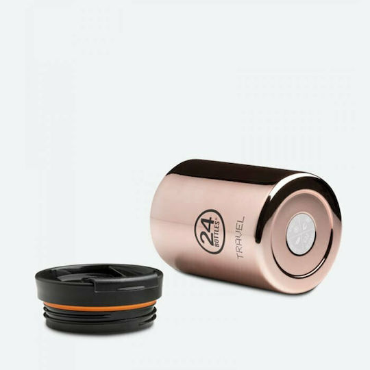 24Bottles Inox Thermo Lunch Box Travel Tumbler Pink 350ml