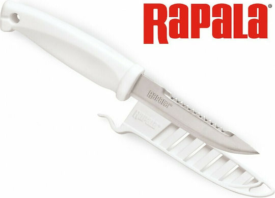 Rapala Bait Cuțit Alb în Toc