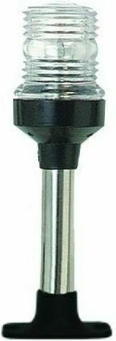 Eval Eval Boat Lighting with Pole Perimeter Light with Plastic Base and Black Shell 25cm 01314-25B