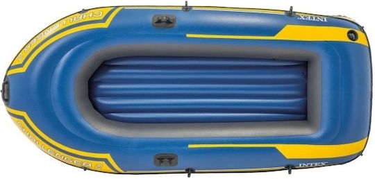 Intex Chalenger 2 Inflatable Boat 2 People Blue with Oars & Pump 236x114cm
