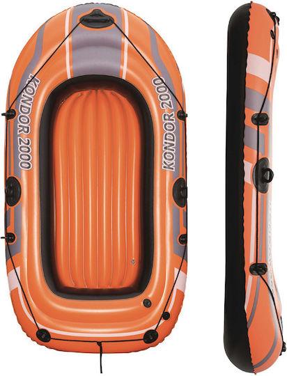 Bestway Hydro Force Raft II Barcă Gonflabilă pentru 1 Persoană Roșie 196x114buc