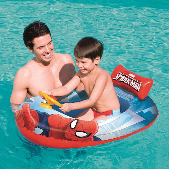 Bestway Spiderman Children's Inflatable Boat 112x71cm