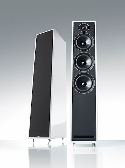 Acoustic Energy 305 Paar Hi-Fi Lautsprecher Boden 200W 3 Anzahl von Fahrern B18.5xT30xH90cm. Weiß