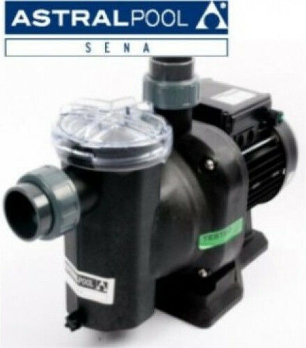 Astral Pool Poolpumpe Sena Filter Einphasig mit Leistung 0.75hp und Maximaler Wasserdurchfluss 11000 Liter/Stunde