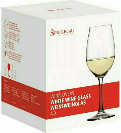Spiegelau Winelovers Σετ Ποτήρια για Λευκό Κρασί από Κρύσταλλο Κολωνάτα 380ml 4τμχ