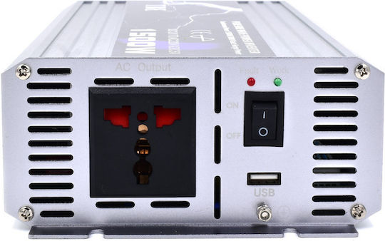 TBE T12P1500I Car Inverter Pure Sinewave 1500W to Converter 12V DC in 220V AC