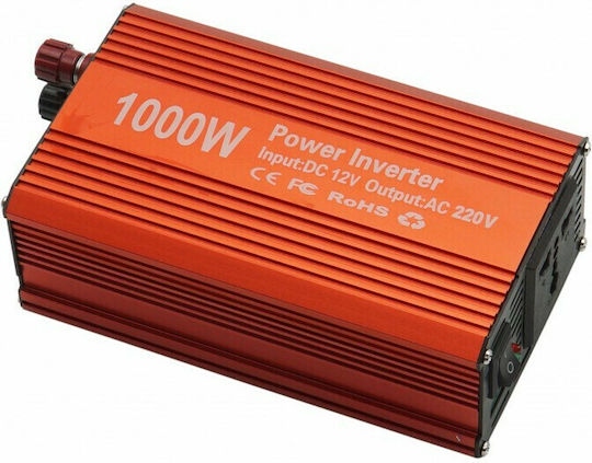Car Inverter Modified Sinewave 1000W to Converter 12V DC in 220V AC