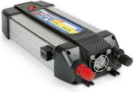Lampa PSW600 Car Inverter Pure Sinewave 600W to Converter 12V DC in 220V AC