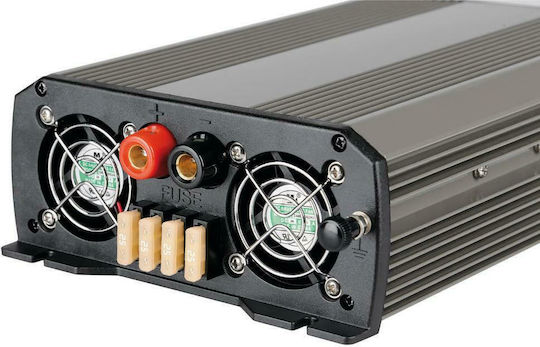 Lampa Invertor Auto 1500W pentru Convertirea 24V DC în 220V AC cu 1xUSB