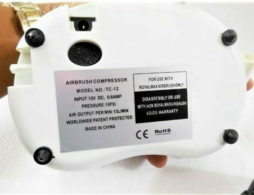 Kemei Airbrushing with 7ml Tank and Compressor Set