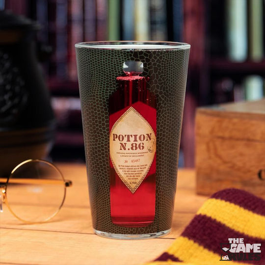 Paladone Harry Potter Ποτήρι Νερού από Γυαλί 400ml