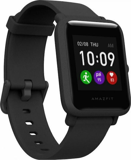 Amazfit Bip S Lite Wasserdicht Smartwatch mit Pulsmesser (Charcoal Black)