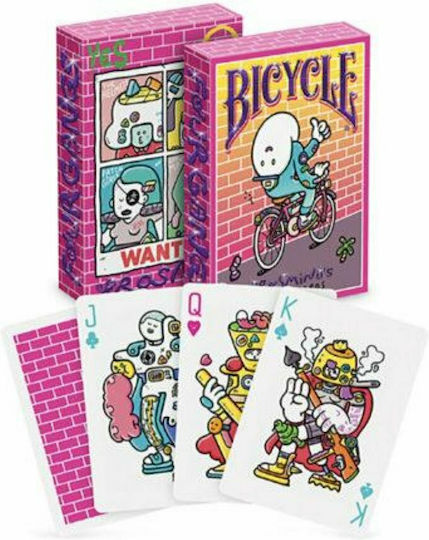 Bicycle Brosmind Four Gangs Spielkarten für Poker Rosa