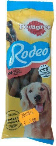 Pedigree Rodeo Λιχουδιές σε Stick Σκύλου με Μοσχάρι 70gr 4τμχ