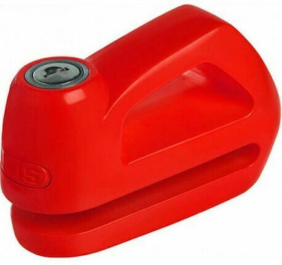 Abus Element 285 Κλειδαριά Δισκόφρενου Μοτοσυκλέτας με Διάμετρο Πείρου 5mm Κόκκινο Χρώμα