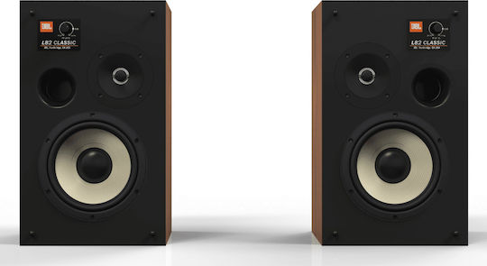 JBL L82 Classic JBLL82CLASSICORG Pair of Hi-Fi Speakers Bookself 150W 2 No of Drivers W28.1xD29.6xH47.2cm. Orange
