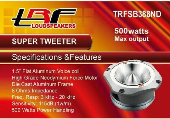 TRF Tweeter Auto Rotund 115dB