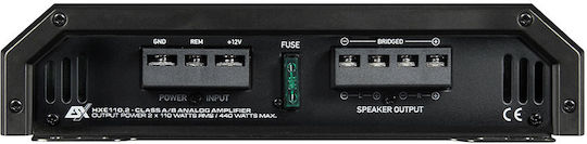 Esx Horizon HXE110.2 Ενισχυτής Αυτοκινήτου 2 Καναλιών (Κλάση A/B)
