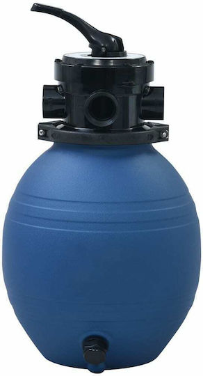 vidaXL Sand Pool Filter with 7m³/h Water Flow and Diameter 30cm