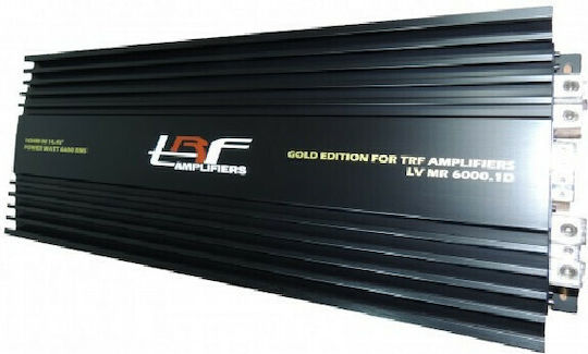 TRF LV Gold Edition Car Audio Amplifier 1 Channel Amplifier Class D