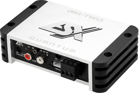 Esx Ενισχυτής Αυτοκινήτου Quantum QM-Two Mini 2 Καναλιών (Κλάση D)