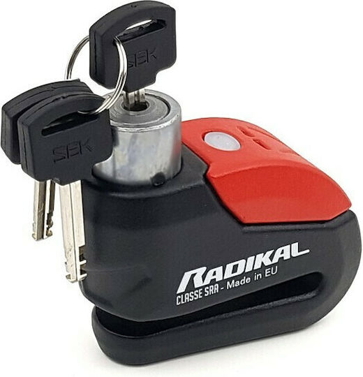 Radikal RK10 Κλειδαριά Δισκόφρενου Μοτοσυκλέτας με Συναγερμό