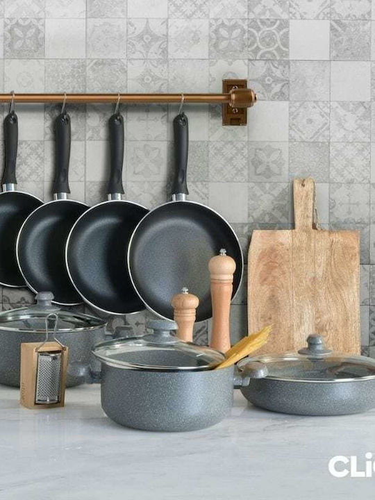 Click Pan made of Aluminum with Non-Stick Coating 26cm