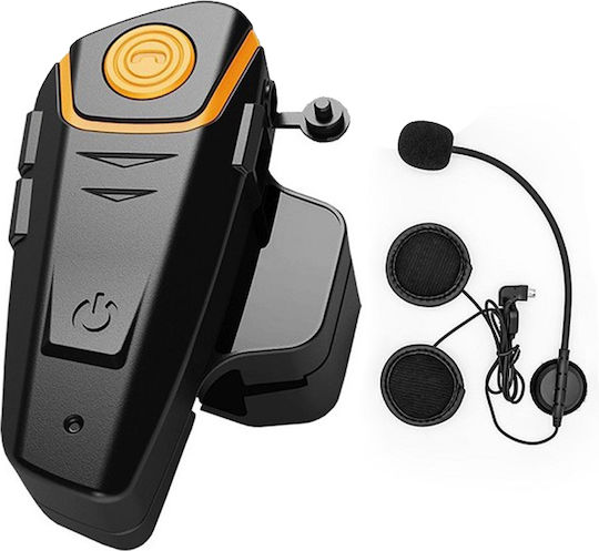 Μονή Ενδοεπικοινωνία για Κράνος Μηχανής με Bluetooth