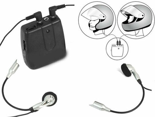 Dual Intercom for Riding Helmet