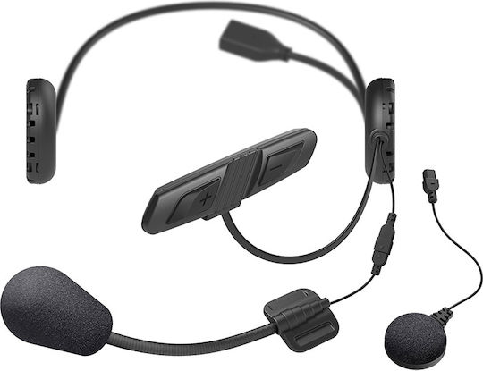 Sena 3S Plus-WB Мотоциклетна комуникационна система за един каскет с Bluetooth