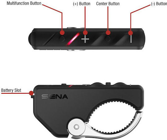 Sena RC4 Motorcycle Intercom Remote Control