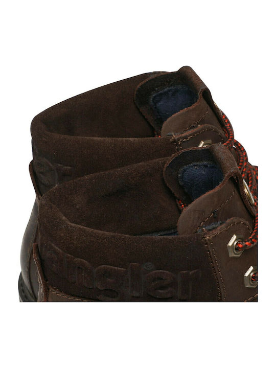 Arch Leder Braun Stiefel
