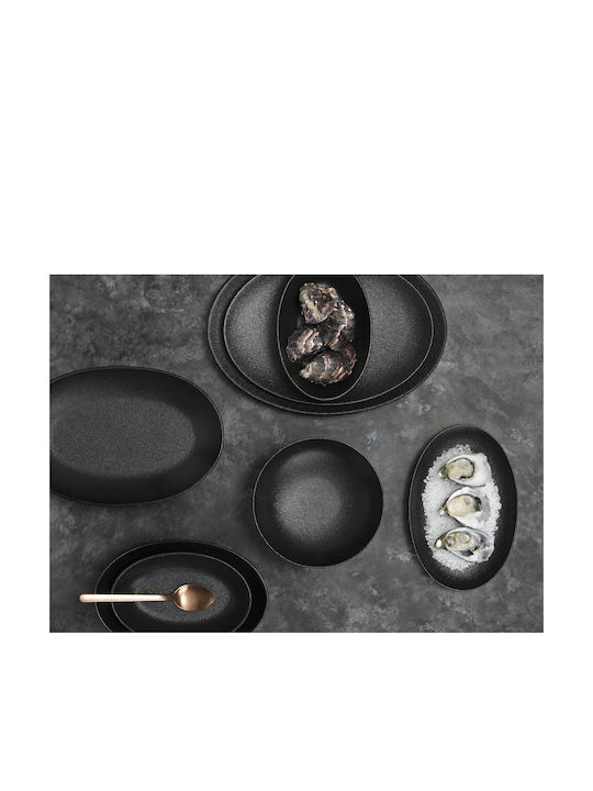 Maxwell & Williams Caviar Сервизна Плато от Порцелан Черно 35x25бр 1бр