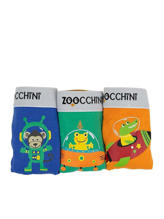 Zoocchini Space Παιδικό Σετ με Μποξεράκια Πολύχρωμα 3τμχ Zoocchini Space Παιδικό Σετ με Μποξεράκια Πολύχρωμα 3τμχ