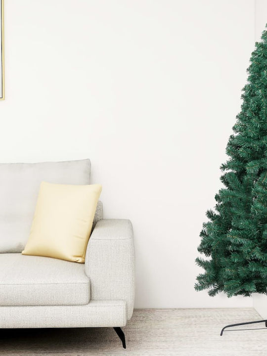 Χριστουγεννιάτικο Δέντρο Πράσινο Τοίχου 180εκ με Μεταλλική Βάση
