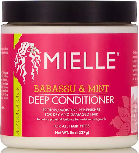 Mielle Organics Babassu Oil Mint Conditioner Διατήρησης Χρώματος για Βαμμένα Μαλλιά 227gr