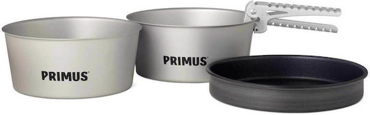 Primus Essential Pot Set Pot for Camping Silver 1.3ml 3pcs
